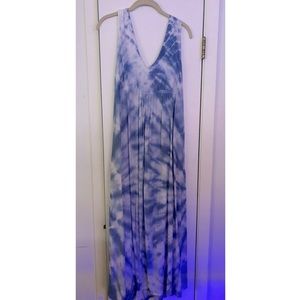 Blue Tye-Dye dress